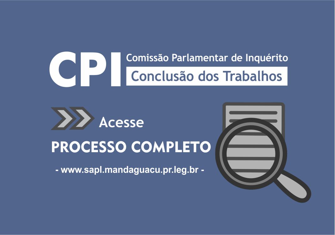 CPI – Processo Completo