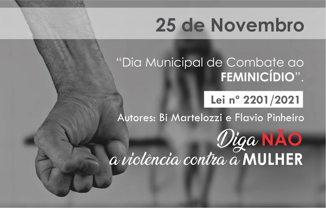 Dia Municipal de Combate ao Feminicídio