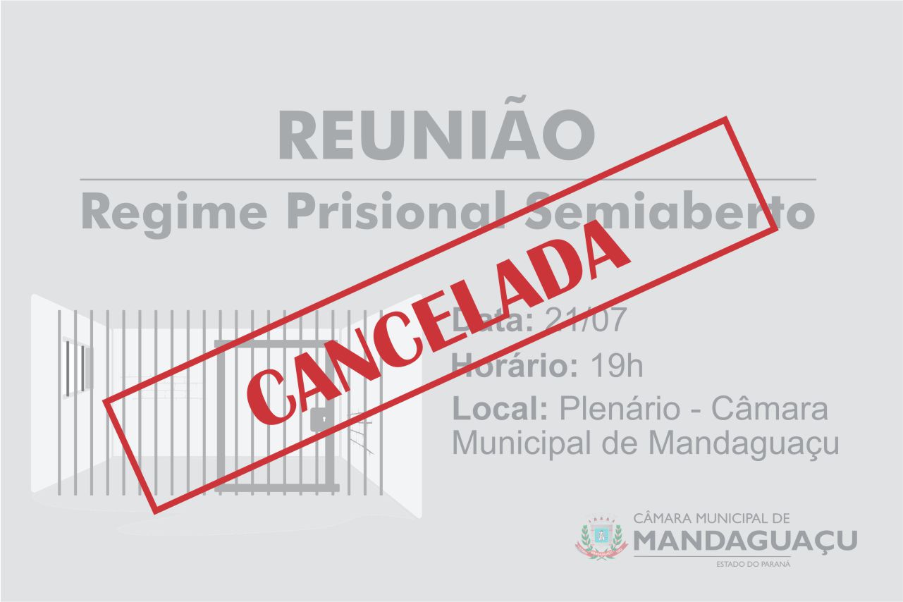 Reunião Cancelada